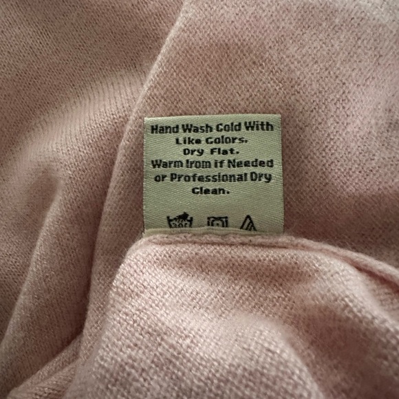 Fresh Produce Soft Pink Knit Top Slouchy Sweater Sz XL/XXL - Picture 4 of 6